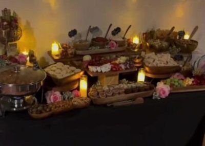 Charcutería en mesa