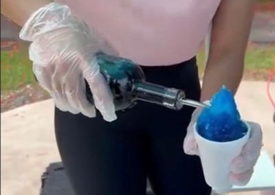 Piragua blueberry
