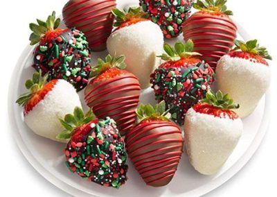 fresas con chocolate surtido